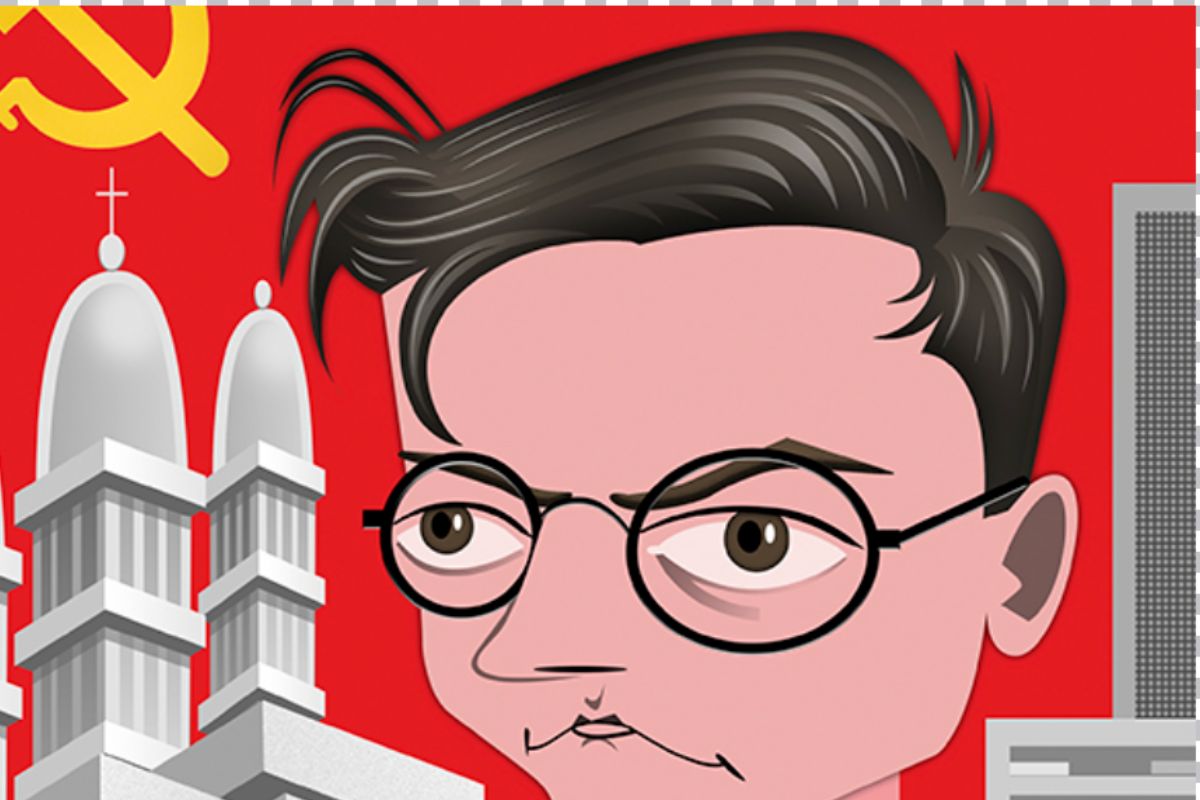 Illustration of composer Dmitri Shostakovich